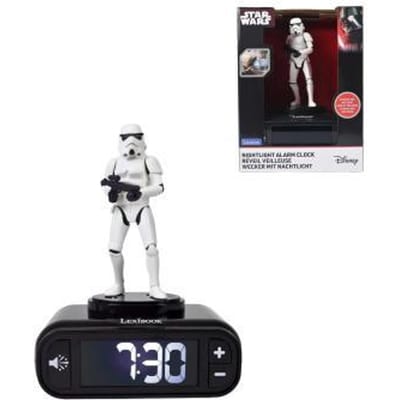 Lexibook Star Wars 3D digitale wekker met licht en geluid Horloges en klokken Smartwatches