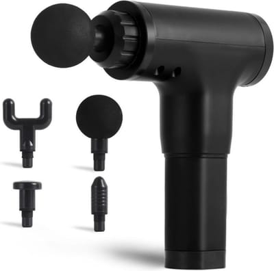 Igoods Massage gun - 6 Vibratieniveaus - Spierherstel en Relax massage - Zwart