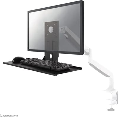 Neomounts KEYB-V200BLACK toetsenbord- en muishouder - zwart