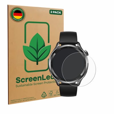 2 Stuks Screenprotector voor Xiaomi Watch S4 (47 mm) - Hoogwaardige Beschermfolie transparant