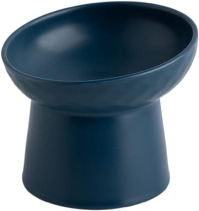 Daity 1 stuk - Keramische kattenbak - verhoogde kattenvoerbak - kattenvoerbak - geschikt voor kattenvoerhoogte 11cm