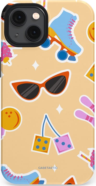 Casetastic Hoesje Geschikt voor Apple iPhone 13 Magsafe - Stijlvolle Beschermende Duo-layer Case - Milkshake vibes
