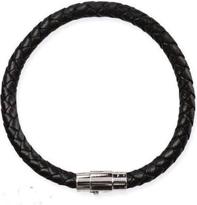 Armband met roestvrij staal 6 mm (lengte 22 cm)