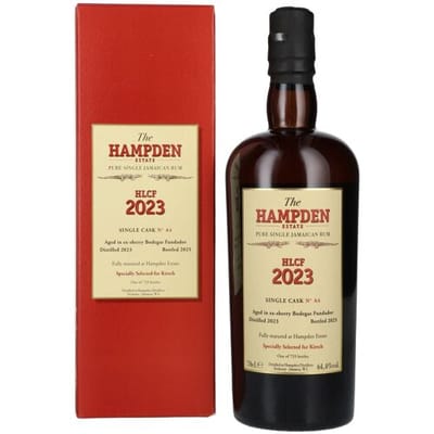 Hampden Rum Hampden HLCF Sherry Bodegas Fundador Pure Single Cask Jamaican Rum 2023 64,4% Vol. 0,7l in geschenkverpakking