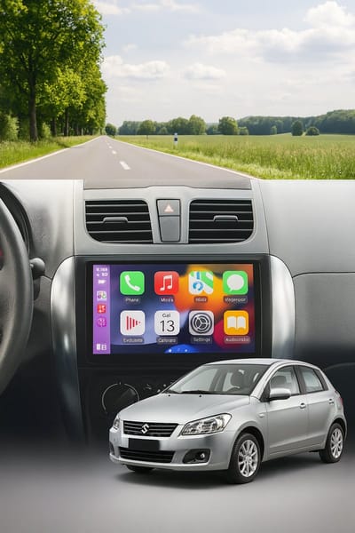 ADIVOX 9 inch T1 geschikt voor Suzuki SX4 2006-2013 Android 15 CarPlay/Auto/Wifi/RDS/DSP/DAB+