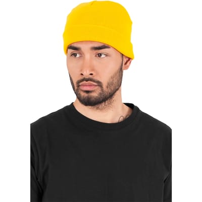 Flexfit - Heavyweight Beanie gold one size Beanie Muts - Goudkleurig