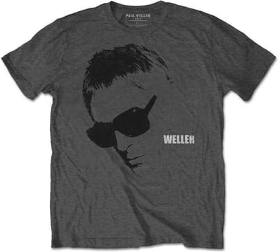 Paul Weller - Glasses Picture Heren T-shirt - S - Grijs