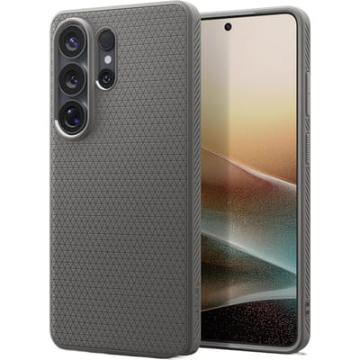 Spigen Liquid Air Hoesje Geschikt voor Samsung Galaxy S26 Ultra - Back Cover Flexibel TPU Grijs