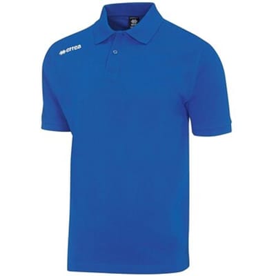 Polo Errea Team Colour 2012 Ad Mc Royal Blauw - Sportswear - Volwassen
