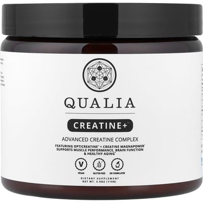 Qualia, Creatine+™, Premium Creatine Complex, 110g (3,9 oz)
