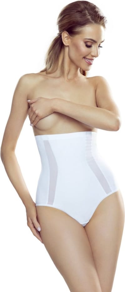 Eldar Viera stevig corrigerend hoge tailleslip wit 3XL