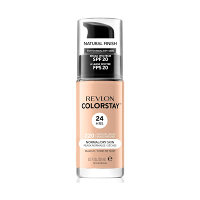 Revlon Colorstay 24UUR Natuurlijke Finish Voor Normale Droge Huid SPF 20 - 220 Natuurlijk Beige