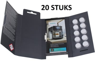 Bosch/Siemens Reinigingstabletten - 20 stuks
