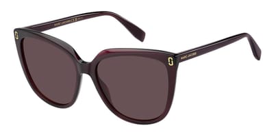 Marc Jacobs MJ 1137/S Burgundy 2 57/16/145 WOMAN Zonnebrillen