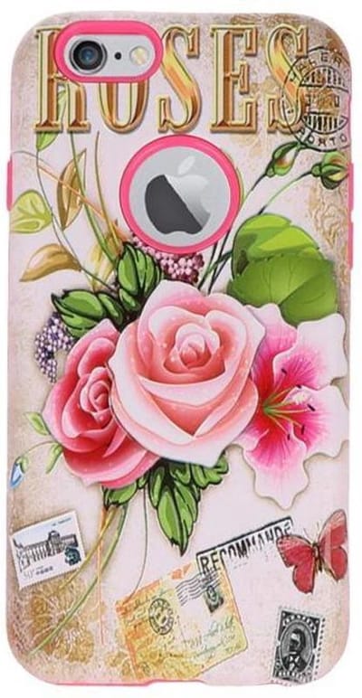 Roses 3D Print Hard Case voor Apple iPhone 6 / 6s