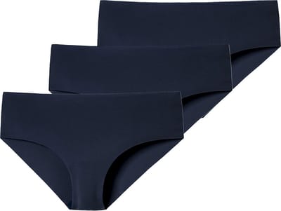Schiesser Dames slip / onderbroek 3 pack Invisible Light