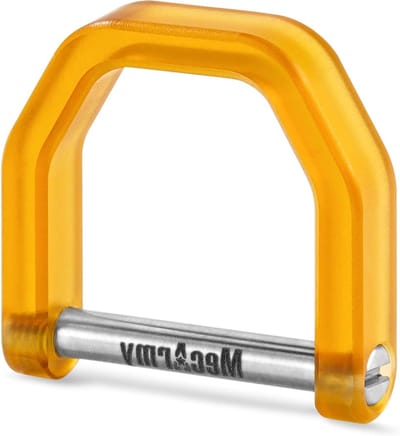 D Ring voor Sleutels en Accessoires - Duurzaam en Lichtgewicht Ontwerp voor Dagelijks Gebruik