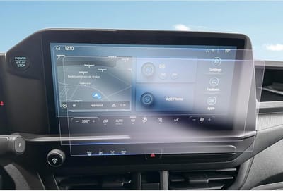 Compatibele Navigatie Beschermfolie voor Ford Tourneo Custom en Transit 2024-2026, 13" Nano Screen Protector, 6H Anti-Scratch, Perfecte Bescherming voor SYNC 4 Touchscreen