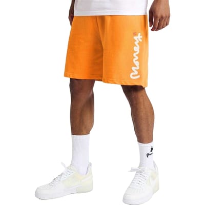 Money Heren Katoenen Sweat Shorts (Geel)