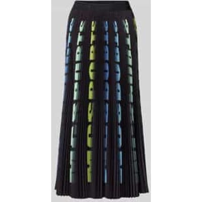 Midirok in plissélook