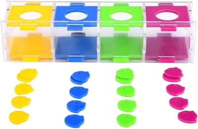 Colorful Parrot Toy - Parrot Training - Interessante Vogels - Intelligentie Training Toy voor Parkieten - Valkparakeet - Conure - Turtle - Pigeon - Finch - Canary - Parkiet - Ara - African Grey - Cockatoo