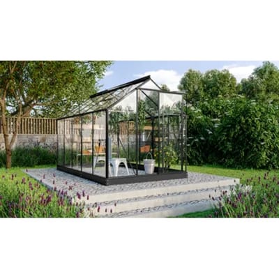 Vitavia Kweekkas Triton 6200 - Veiligheidsglas 3mm - Zwart - 198x317x208cm