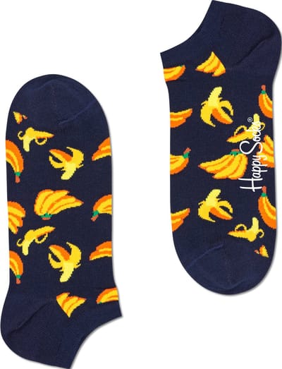 Happy Socks - Banana Low Sock - unisex - Sokken