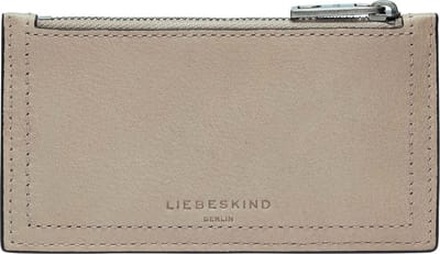 LIEBESKIND BERLIN Kaarthouder LOU 2 3D Leather New Wallet Stone Taupe