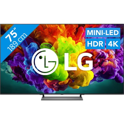 75 inch LG QNED evo AI QNED93 Mini LED 4K Smart TV 2026 - 75QNED93B6A