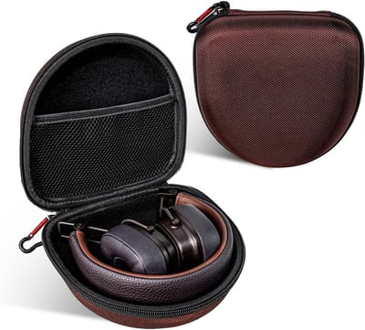 Duurzame Hard Case voor Bluetooth Hoofdtelefoons, Beschermende Opbergtas voor Major Series en ANC Modellen (Bruin)