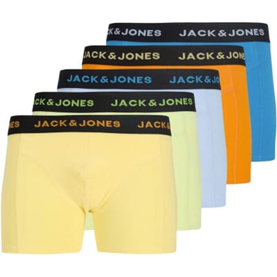 Jack & Jones heren 5P boxers shelby multi