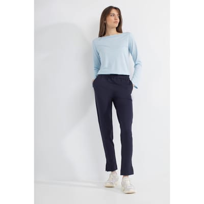 Josephine & Co Perry Pants Dark Navy Size: 34 | Sweatpants Outlet | Dames | Blauw