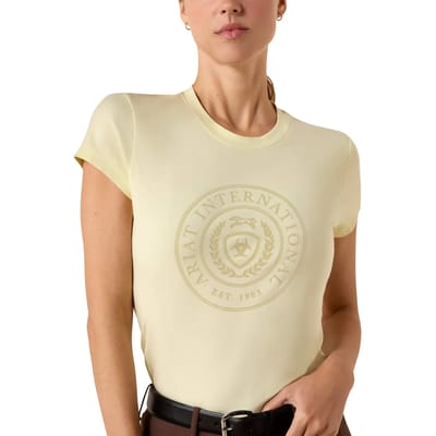 Dames-T-shirt Ariat Heritage Crest