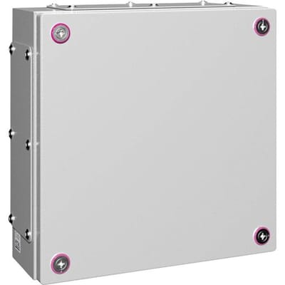 Rittal KX 1535.000 Installatiebehuizing, Wandbehuizing 300 x 300 x 120 Plaatstaal Lichtgrijs 1 stuk(s) Piece