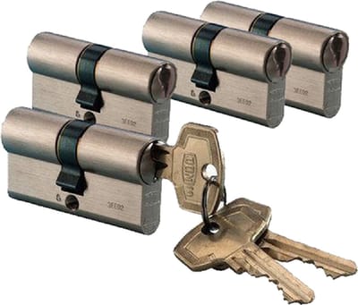 Dom Cilinder Skg Gelijksluitend 333RN-2 - 4 stuks