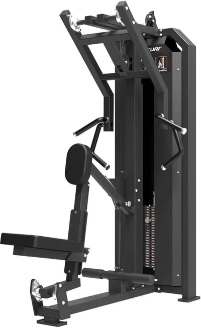 Tunturi Platinum Seated Row Krachtstation - Fitnessapparaat - Homegym met 120 kg gewichtstapel - Selectorized - V-series