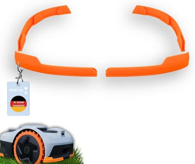Robotmaaier Bescherming - Bumper Tuning - Gazon Onderhoud - Eenvoudige Montage - 4-delige Set - Oranje