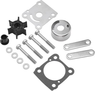 Waterpomp Reparatiekit - Inwaaier Set - Motor Onderhoud - Roestvrij Staal Rubber Nylon - 15 Delig - Niet gespecificeerd