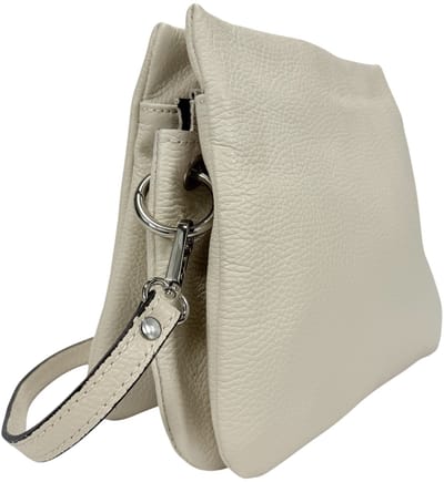 Dames schoudertas / handtas - Premium leather -Origineel design - Harmonica tas - Handmade in Italy - Prachtige kleuren
