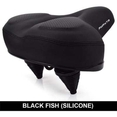 FMFXTR Fietszadel Breed Big Butt Schokdemper MTB Fietszadel Zacht Verdikt Zacht Comfort Kussen MTB Fietsaccessoires CHINA