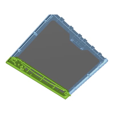 AEG bovenblad, set, wit, 596x407.4mm 8079833011