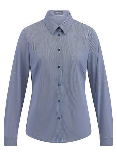 Jersey blouse Van BASLER blauw