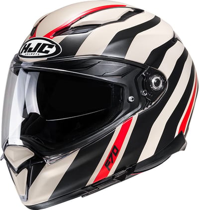 HJC F70 Galla Beige Rood Mc9Sf Integraalhelm - Helm