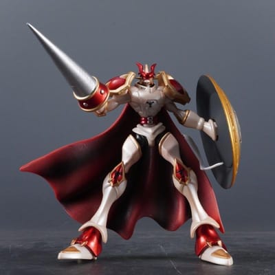 16cm/6.3in Figurine Anime Digimon Adventure Chevaliers Royaux Dukemon Figurines d'Action Statue PVC Modèle de Collection Jouets Cadeaux black
