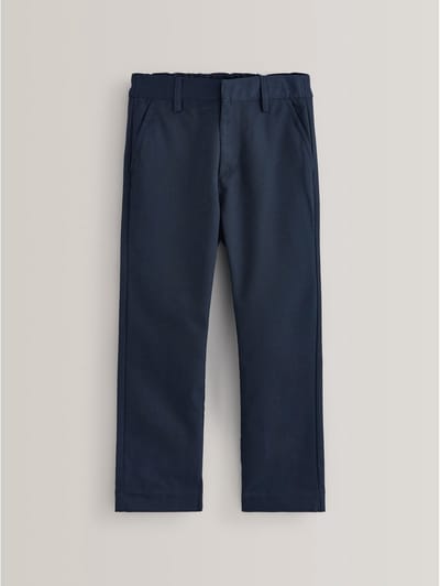 Next - Jongens - Schoolbroek met rechte pijpen - Blauw