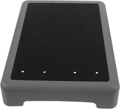 Badkamer Voetbank - Opstap Kruk - Veilige Toegang - Antislip Oppervlak - 44x34cm - Wit