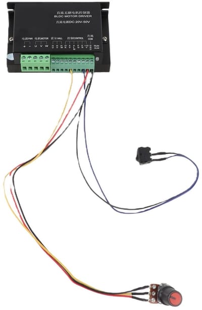aladdien - Dc 48V 500W Cnc Bldc Controller - Borstelloze Motor Driver - Ideaal voor Spindle toepassingen - Compact en Lichtgewicht - Geschikt voor C..