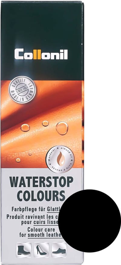 Collonil Waterstop kleur 751 - Zwart - Gladleer bescherming - tube 75cl