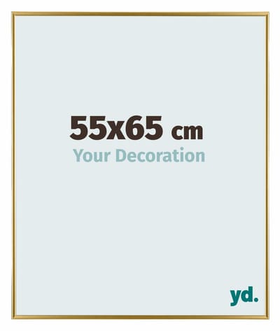 Your Decoration - Fotolijst 55x65 cm - Kunststof - Goud - Evry