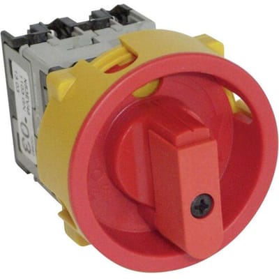 BACO NS3EV48 Lastscheidingsschakelaar Uitschakelbaar 20 A 400 V 1 x 90 ° Rood, Geel 1 stuk(s)